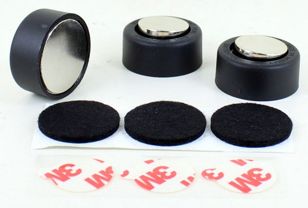 SoundCare SuperSpikes: Self Adhesive Chrome 3-pack photo